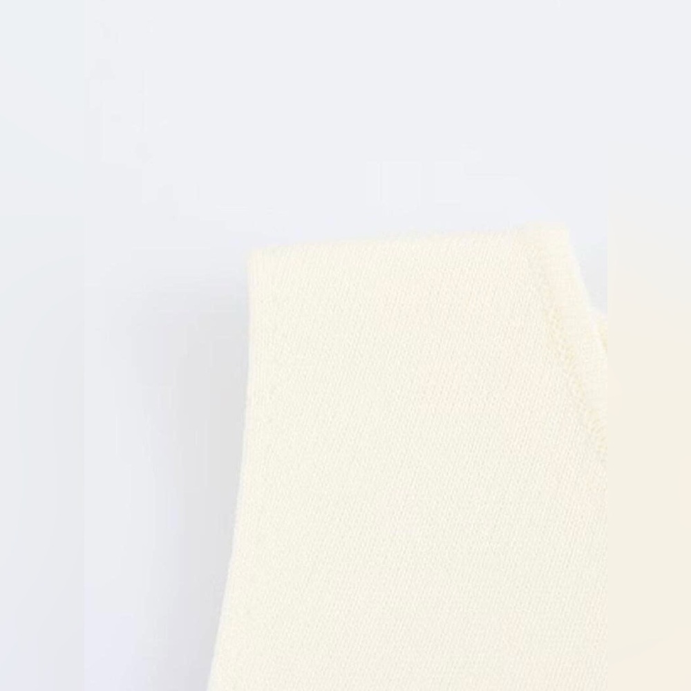NWT Boutique Rosie Cream Sleeveless Button-Up Vest | A-Line Round Neck Top - Picture 6 of 9